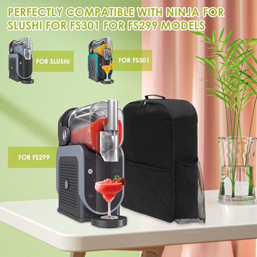 Bolso organizador para máquina de slushie SLUSHi FS301 y FS299, estuche portátil para máquina de bebidas heladas al aire libre con diseño de apertura frontal y bolsillo grande para accesorios miniatura 5
