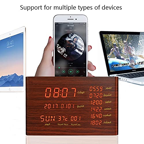 Buy Azan Clock for USA Digital Islam Athan Clocks for Prayer