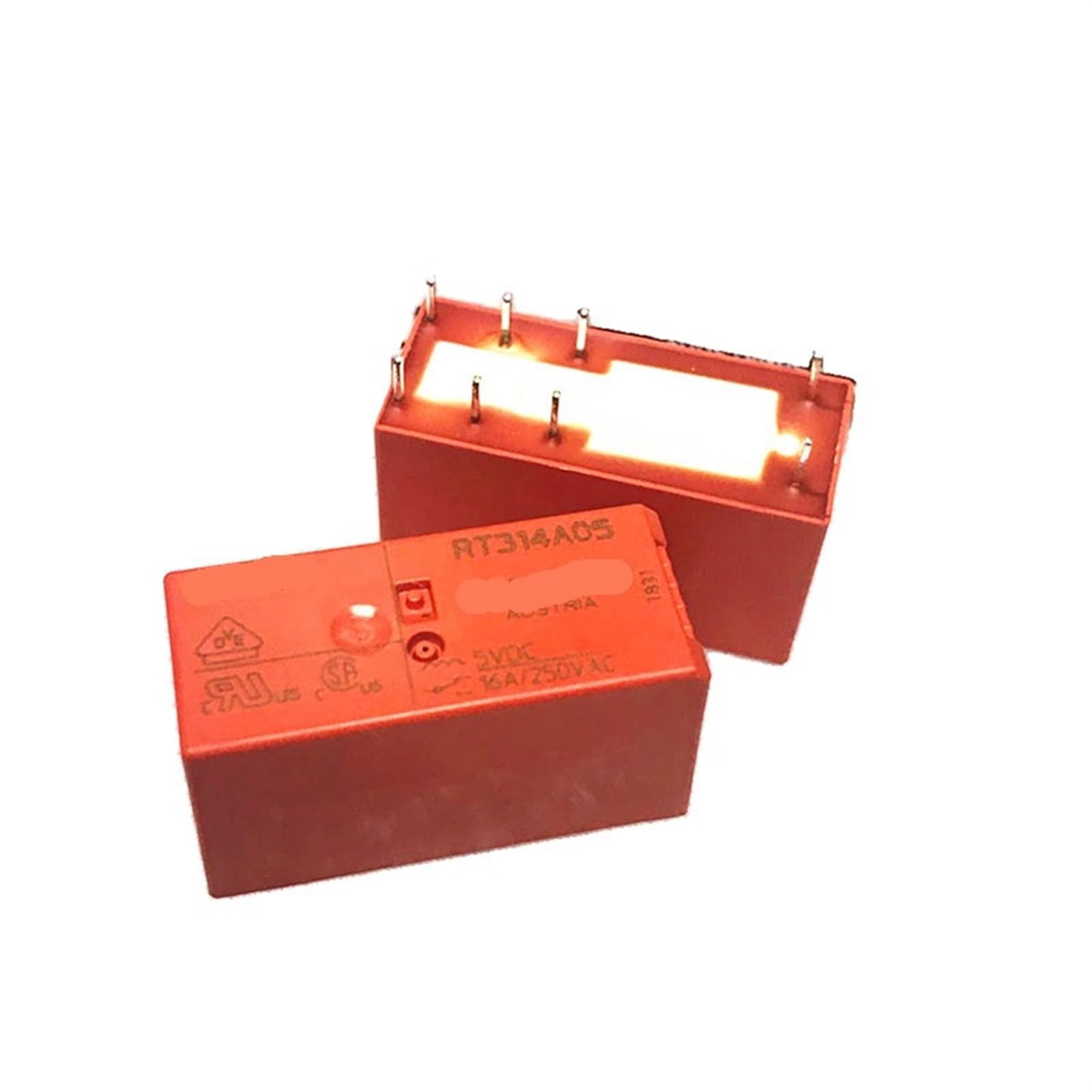 Relais de maintien magnétique 5V RT314A05 DC5V 16A 8 broches commutateur électronique