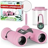 ✅ 𝗘𝗫𝗧𝗥𝗔 𝗦𝗣𝗜𝗘𝗟- 𝗨𝗡𝗗 𝗟𝗘𝗥𝗡𝗦𝗣𝗔𝗦𝗦 - damit die kleinen Entdecker die Natur erforschen können, umfasst das Set einen echten Arbeitskompass, um Wegbeschreibungen zu lernen und eine Lupe sowie eine Becherlupe, um Insekten zu erkunden.