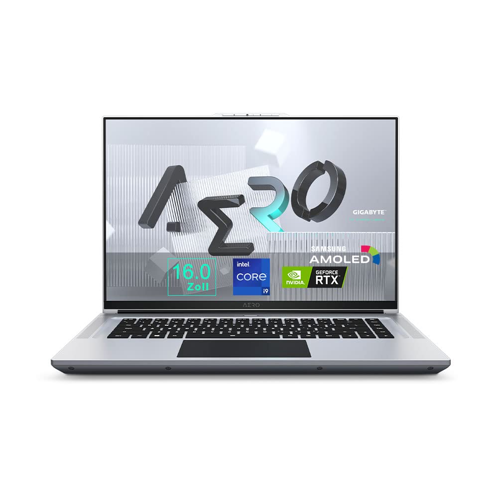 GIGABYTE Aero 16 Creator Laptop, Intel Core i9 12900H, GeForce RTX 
