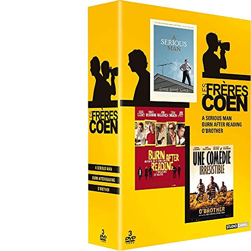 Coffret Frères Coen-O'Brother + Burn After Reading + A Serious Man [DVD]
