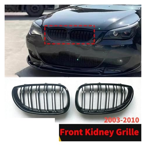 Parrilla parachoques delantera tipo riñón que transforma el frontal de tu E60 3