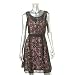 Jessica Simpson Women's Checkered Overlay Dress