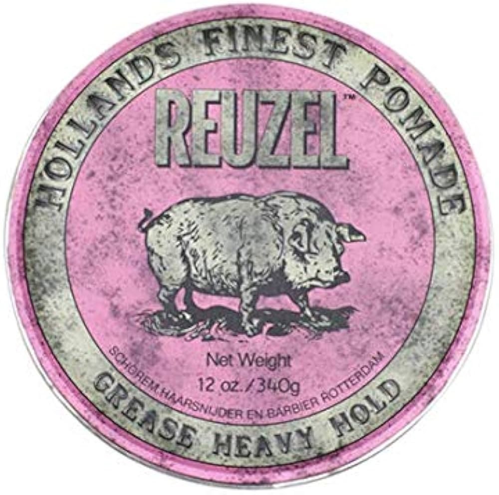 【新品未使用】REUZEL ルーゾー　ポマード　ピンク　340g 8個セット Amazon | ルーゾー(REUZEL) ヘビーホールド ピンク MIDIUM SHINE 340g