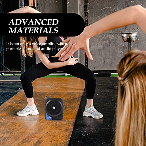 EXCEART 1 Conjunto Amplificador de Som de Voz Microfone Headset Fio Portátil Speaker System para Vár