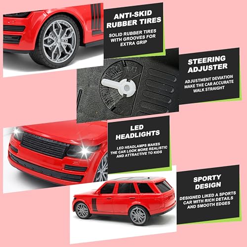 Image of VGRASSP 1:16 Scale SUV Design Remote Control Toy Car for Children - Wireless Racing with Easy Operation Indoor Outdoor Entertainment Gift Boys Girls - Color As Per Stock