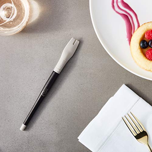 Image of Mercer Culinary Silicone Square Notch Plating Brush, 2mm