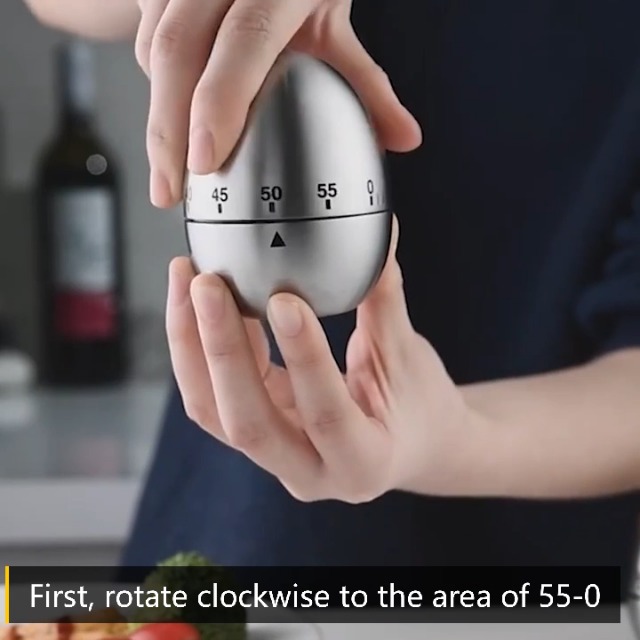 1 pezzo Timer da cucina meccanico, timer conto alla rovescia a forma di