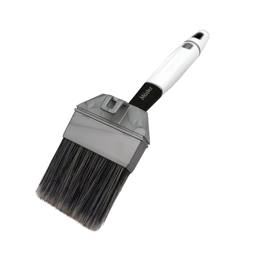 Mäster 3” / 75mm Outdoor Anged Paint Brush – Diamond Durable All-Purpose Exterior Paint Brush for Walls, Fences, Decking & Masonry with Reusable Storage Box