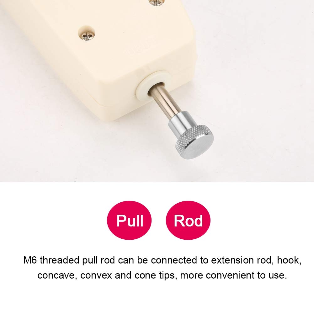 QANYEGN 300N Analog Dynamometer, Push Pull Analog Dynamometer Kit, Force Meter Tester Measuring Instrument for Chemical Industry