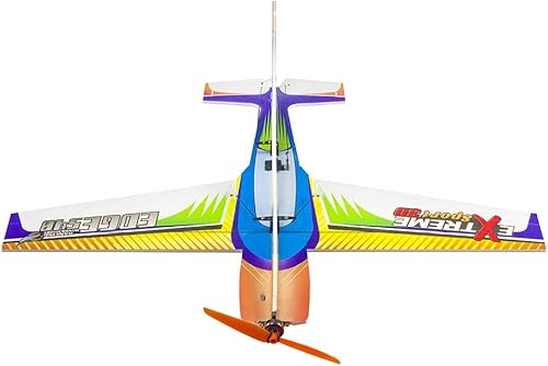 Miniatura 10 de Viloga Kit de avión RC de espuma PP, 27.953 in Xtreme Sports Airplane Modelo Kit para construir, avión acrobático 3D para adultos mosca al aire