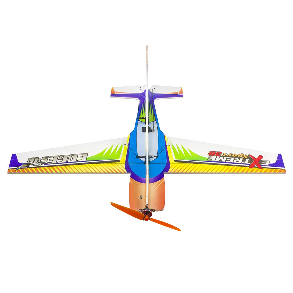 Viloga Kit de avión RC de espuma PP, 710 mm de envergadura de alas Xtreme Sports modelo de avión para construir, avión acrobático 3D DIY para adultos mosca al aire libre (solo kit, no incluye TX&RX ni