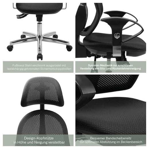 TOPSTAR Bürostuhl Open Point SY Petrol