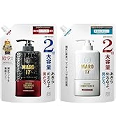 MARO17 シャンプー・コンディショナー 詰替 2倍サイズ 2セット MARO17 詰替2倍 シャンプー コンディショナーセット MARO