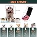 EXPAWLORER Anti Slip Dog Socks to Prevent Licking Paws, Winter Snow Dog Boots & Paw Protectors Booties for Hardwood Floors with Heart Grippers, Dog Shoes for Small Medium Large Senior Dogs Pink L