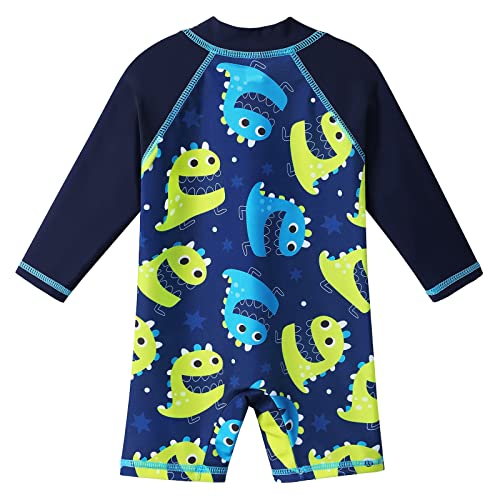 Image of XFGIRLS Baby Boys Swimsuit Toddler Sunsuit UPF 50+ Sun Protection One Piece Beach
