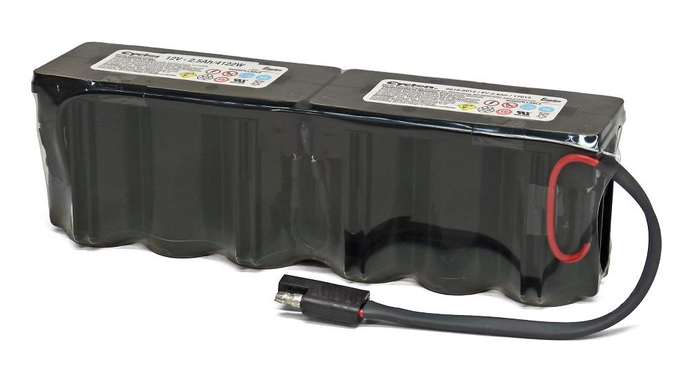 WSB Battery Hawker Cyclon 0819-0017 SAEJ-928A-3 - Monoblock (12 V, 2,5 Ah, plomo PB, conector y cable