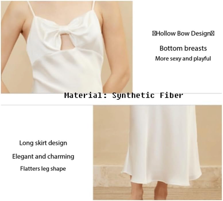 Evening Dress Spaghetti Strap Long Nightdress Nightgown