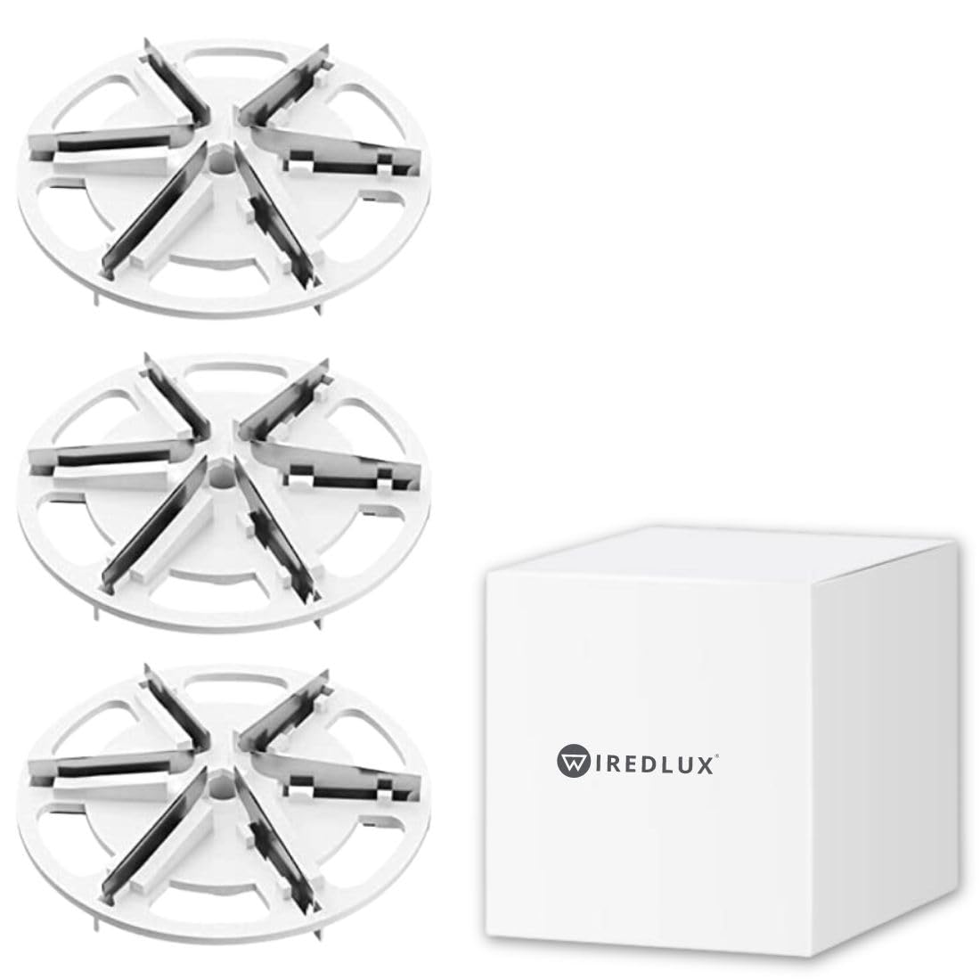 Set of 3 Replacement Blades for Electric Pill Shaver WiredLux