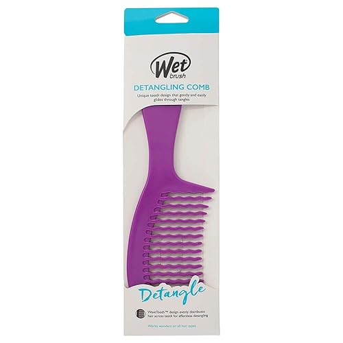 Miniatura 2 de Wet Brush Peine desenredante - Peine unisex morado 1 pieza (paquete de 2)