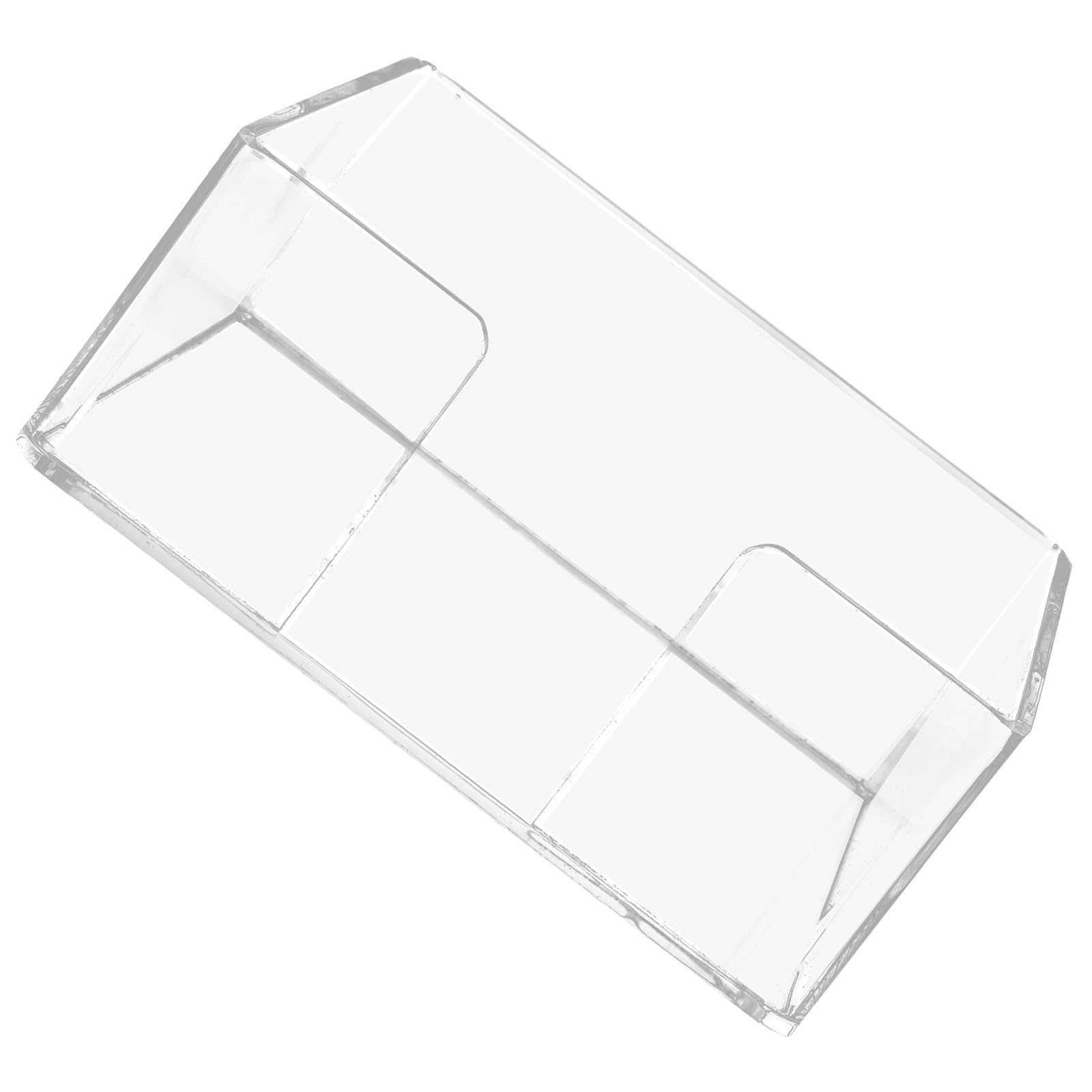 Servilletero de mesa acrílico de forma redonda para decoración moderna