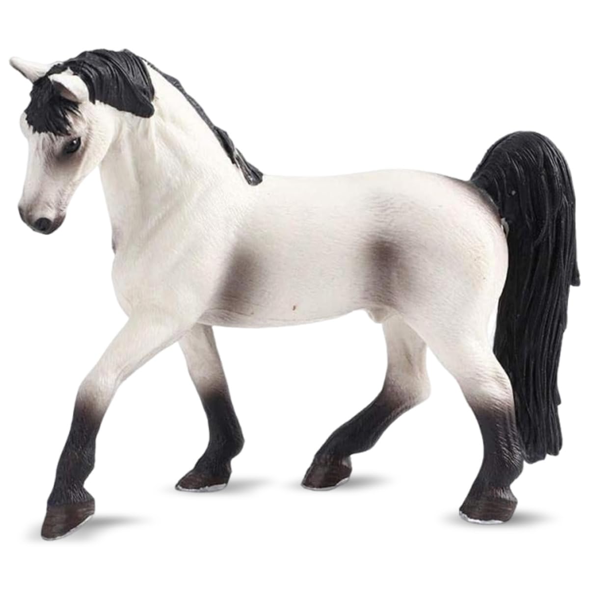 LGWJHCY Tennessee White Horse Model, Plastic Horse Model Toy, Exquisite for Children Horse Figure with Realistic Details - Creative Horse Toy for Boys and Girls from 5 Years