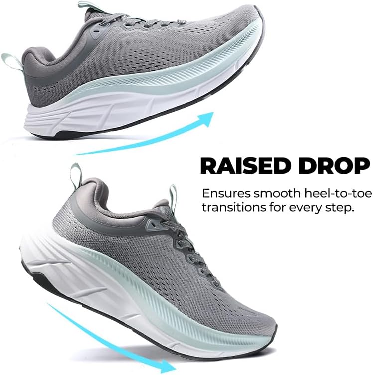 NORTIV 8 Women's Walking Shoes Cushion Comfortable ActiveBreeze Running Tennis Shoes Non-Slip Workout Gym Sports Athletic Breathable Fashion Sneakers - Image 7