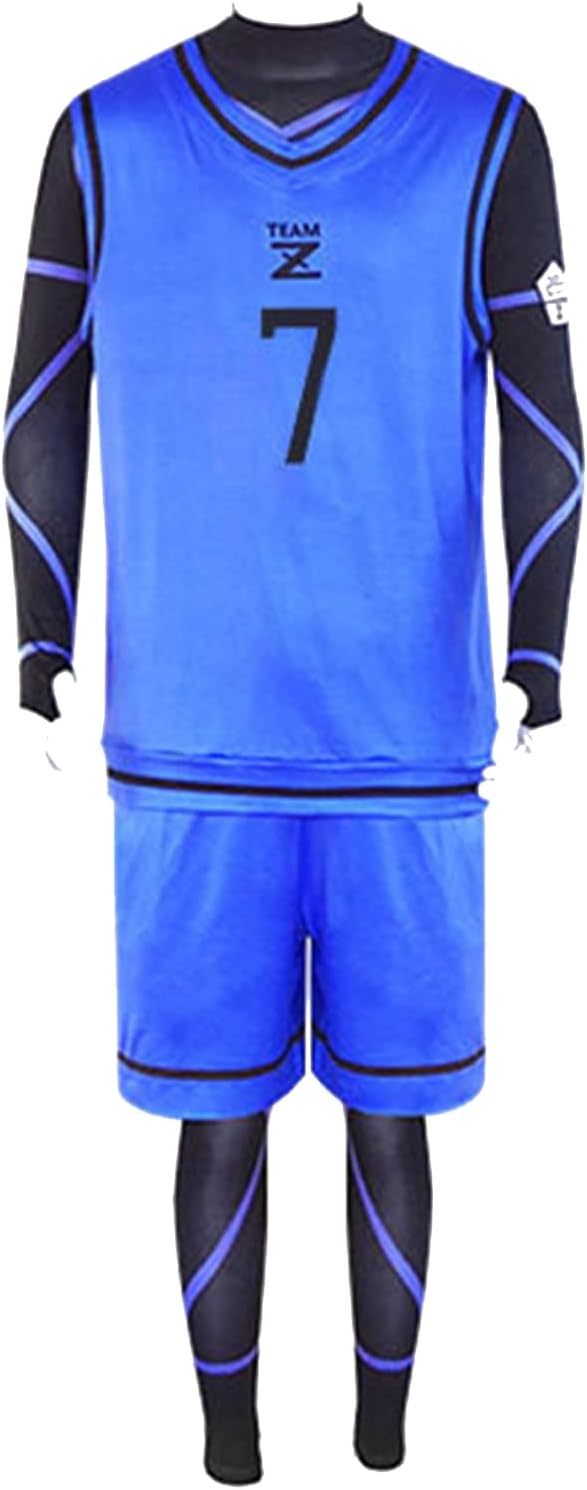AwwwCos Cosplay Costume Football Jersey Sportswear Uniform Sweatershirt Vest Shorts Suits