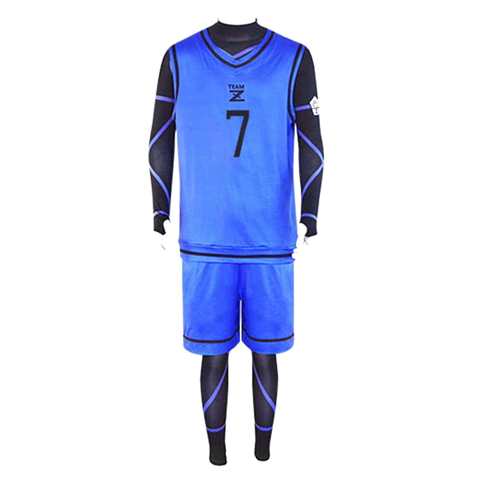 AwwwCos Cosplay Costume Football Jersey Sportswear Uniform Sweatershirt Vest Shorts Suits