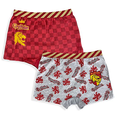 Set 2 Boxer Harry Potter Ufficiale Bambino Shorties Mutandine Intimo 5370