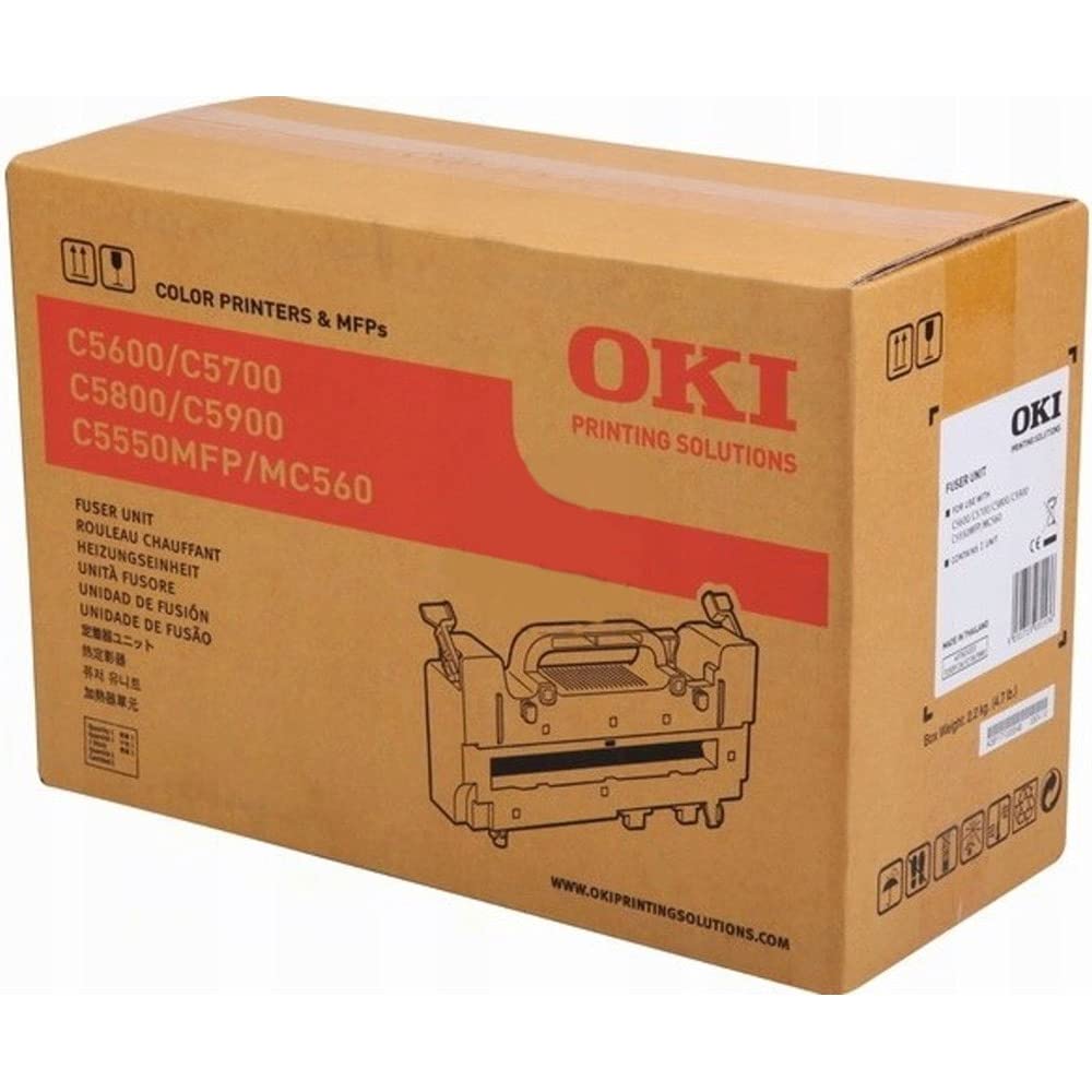 ECOPRO - Fusor original para las impresoras OKI C5650 C5750 C5850 C5950 - Neutro - de 60.000 páginas A4 - Cód. 43853103