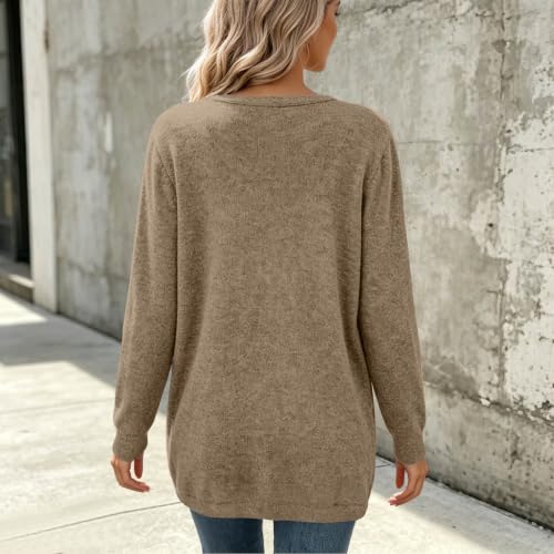 Cardigan Sweaters for Women Lightweight Trendy Fall Button Front Cardigans - image 7