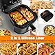 Heißluftfritteuse Zubehör für COSORI Turboblaze 5,5L/6L/6,2L/6,4L und Ninja AF180EU 6,2L, 20 Stück Airfryer Zubehör Set Kompatibel mit Philips NA230 6,2L und Russell Hobbs 8L Heißluftfritteuse