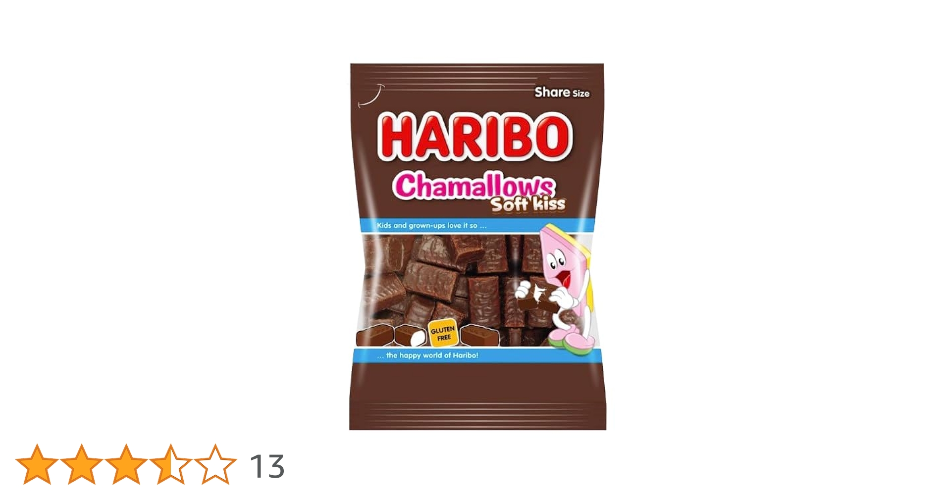 Amazon.co.jp: ハリボー チョコマシュマロ chamallows Soft kiss