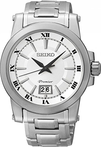 �Z�C�R�[ Seiko SUR013P1 Premier Three-Hand Stainless Steel Men's watch �j�� �����Y �r���v �y���s�A���i�z