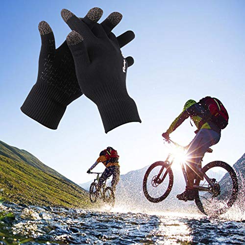 image for RANDY SUN 100% Waterproof Cycling Gardening Outdoor Gloves, Premium Wi