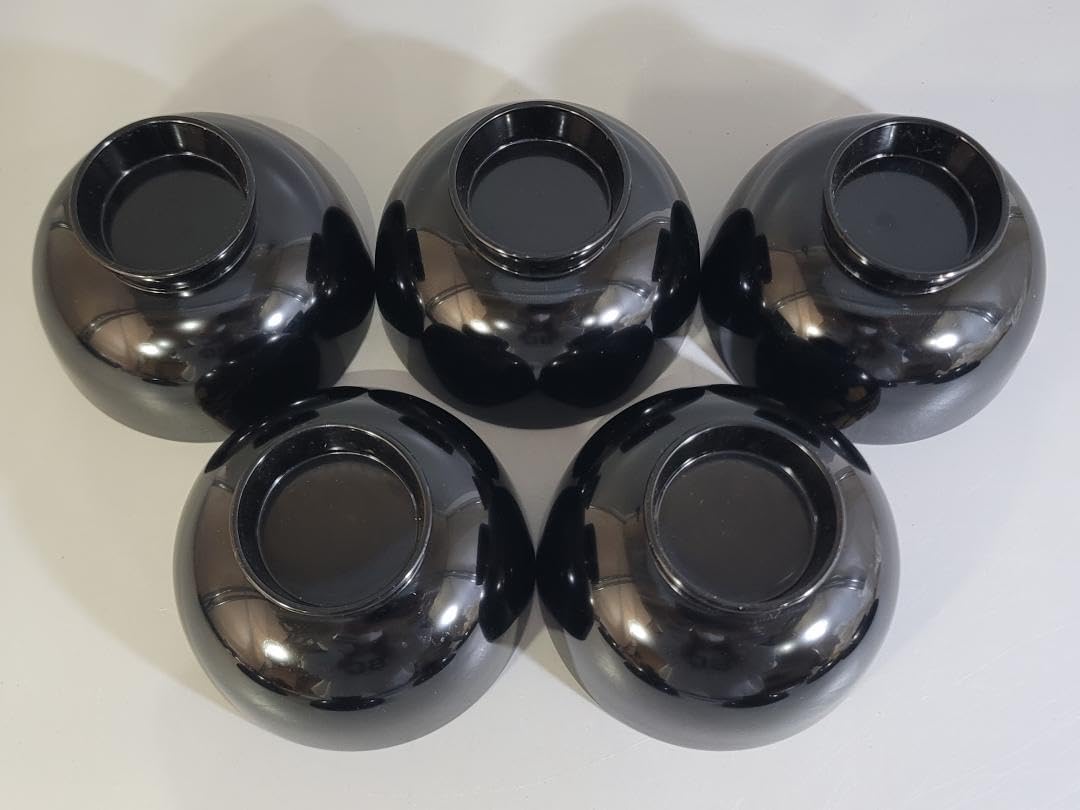 輪島塗 吸物椀 五客 塗師 松雲作 美品 DT251 輪島塗 吸物椀 五客 塗師 松雲作 美品 DT251 輪島塗 吸物椀 五