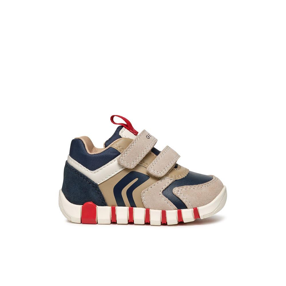 Geox B IUPIDOO BOY D, Sneaker, Beige