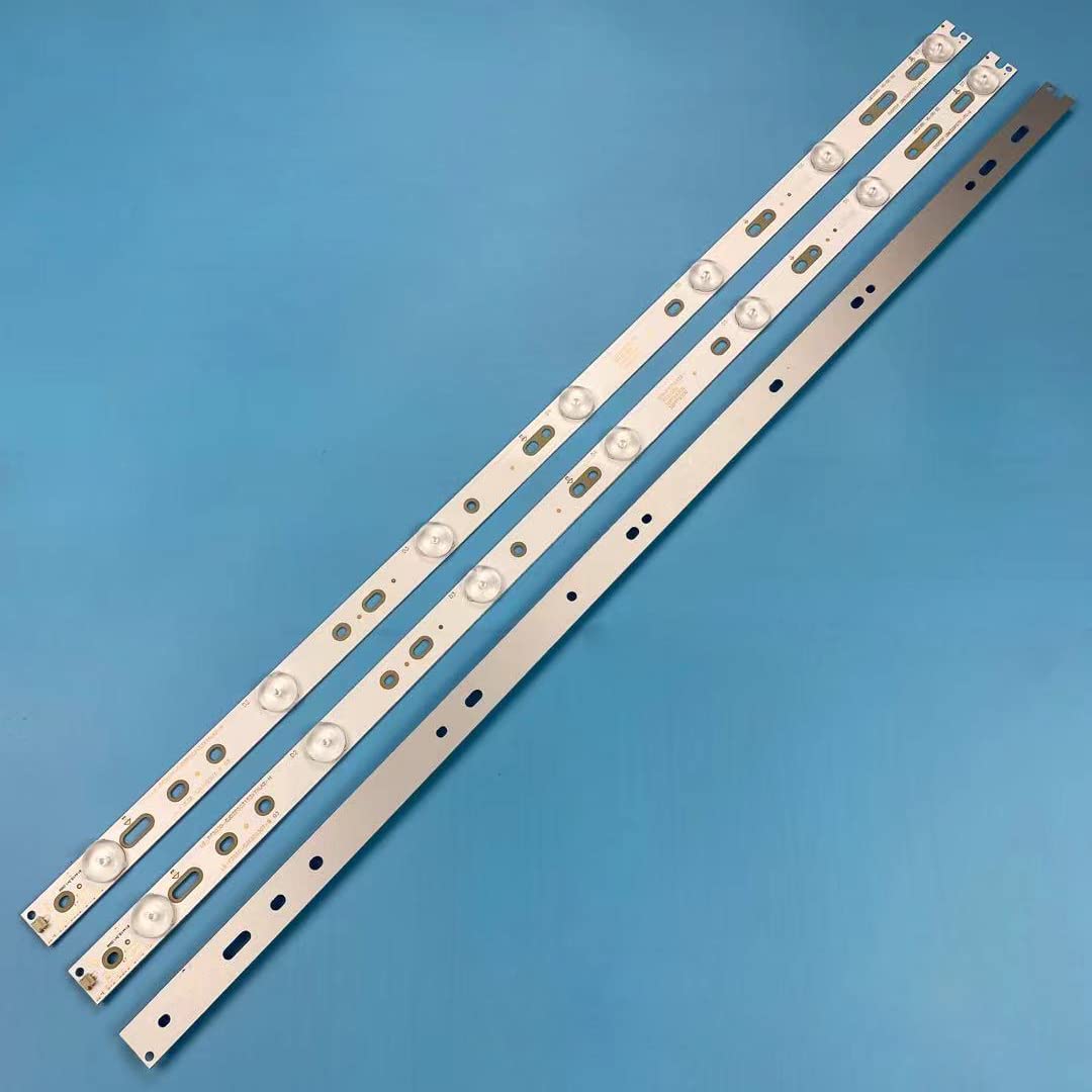 BAVALU Nuovo Kit 3 pz 7LED 615mm Striscia di Retroilluminazione A LED for LBM320P0701 FC 2 32PFK4309 TPV TPT315B5 32PFK4309 32PHS5301 TPT315B5 LB F3528 GJX320307 H