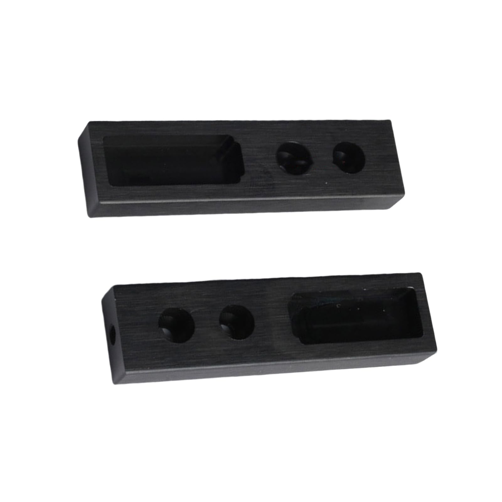 Of 2 Wardrobe Poles Flanges Brackets Portable Sturdy Aluminum Designs for Bedroom Organization Use Rustproof Closet Mount