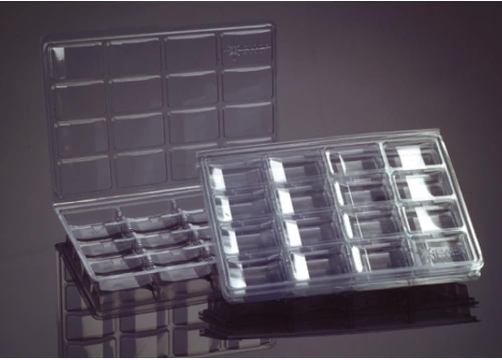 CHESSEX: Counter Tray, Five (5) Pak, 16 compartment Fold Over Tray