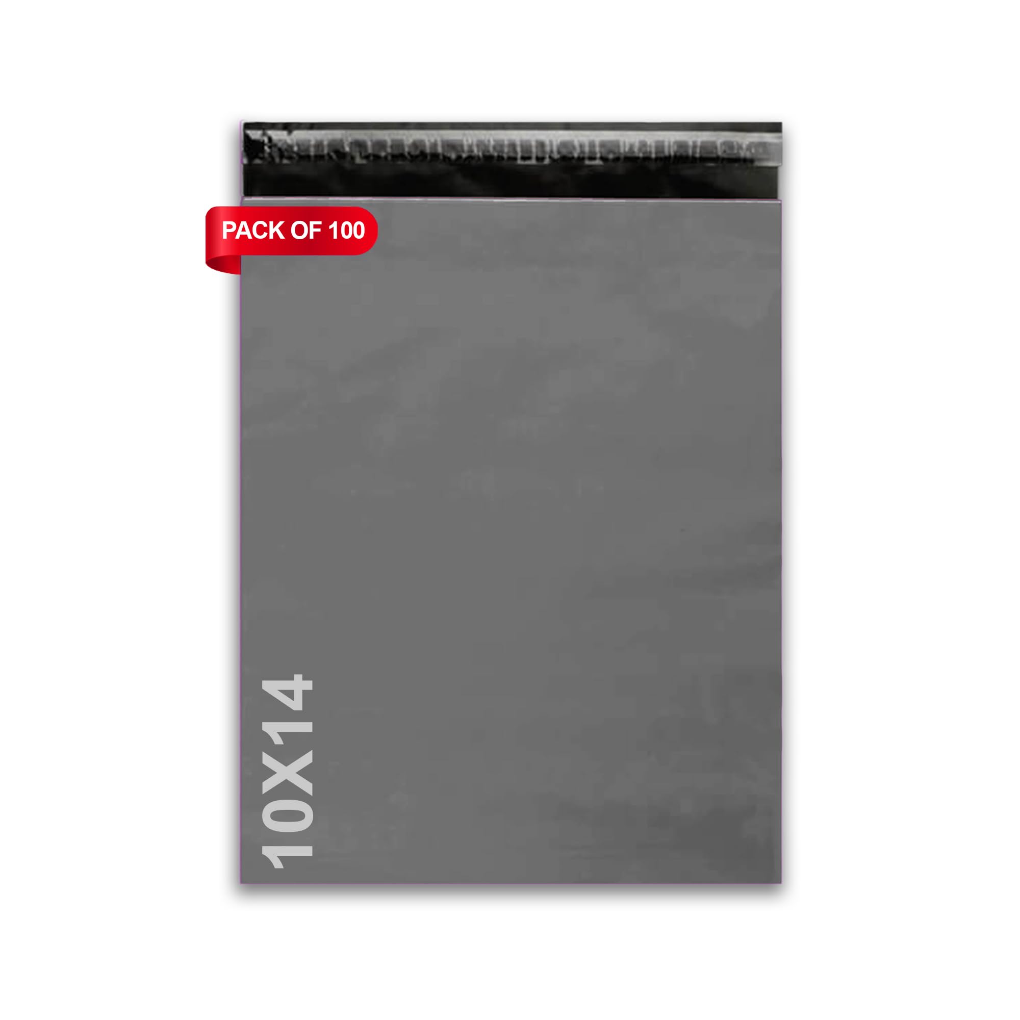 LIVERPOOL ENTERPRISES LTD 100 Pcs Grey Parcel Bags