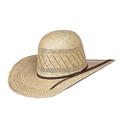 Dusty 4/4" Brim Natural Straw Cowboy Hat Natural3