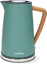 Kettle - 1.7 L - Soft-Touch - Green - Rotates 360 Degrees - Concealed Heating Element - Strix Controller - Boil-Dry Protection