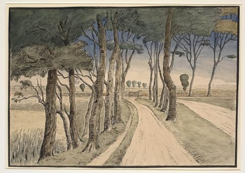Tableaux en toile décoration murale paysage nature Johan Rohde 60x90