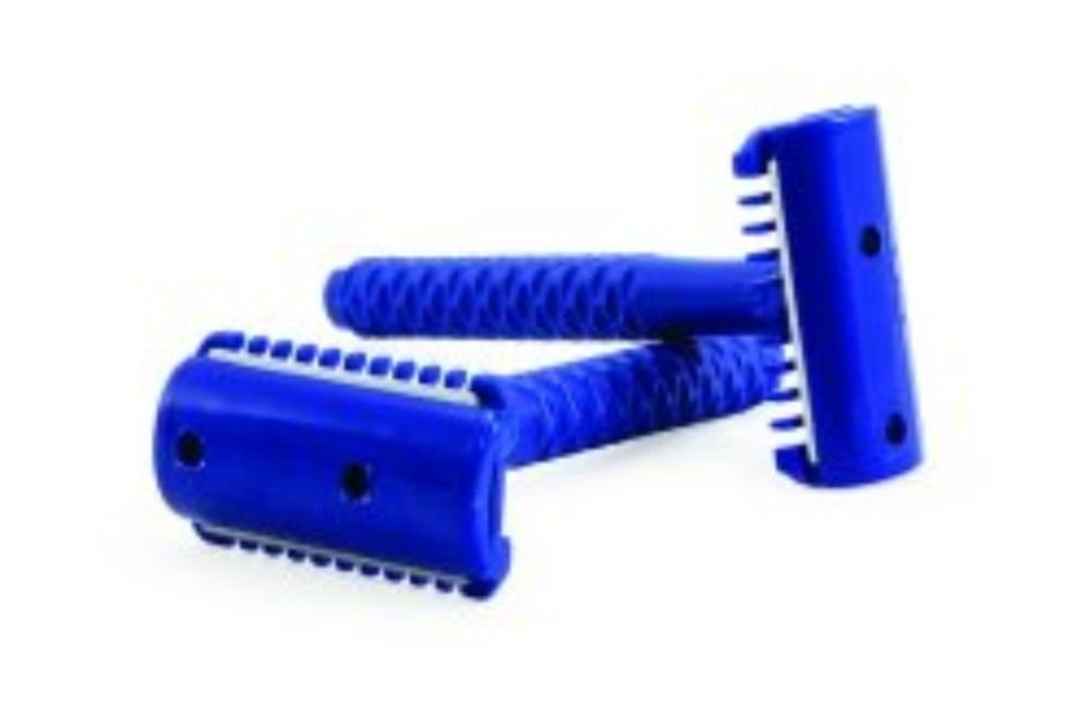 Medi-Pak Functional Blue Double Edge Disposable Razor, 24 Count