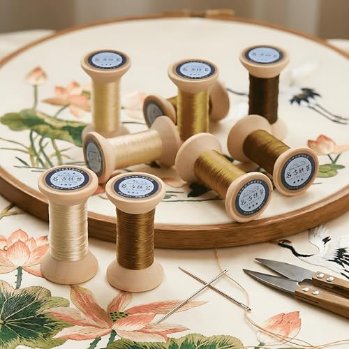 Image of Natural 100% Mulberry Handmade Embroidery Silk Thread Silk Floss (21)