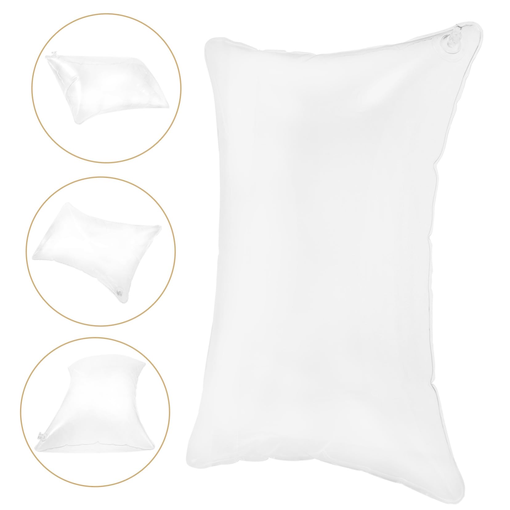 IMIKEYA Lot De 2 Coussins Gonflables Confortables pour Le Camping pour Canapé Cadre Robuste Gonflage Facile