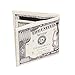LUI SUI-Men Us Dollar Bill Wallet Billfold Leather Credit Card Photo Holder…